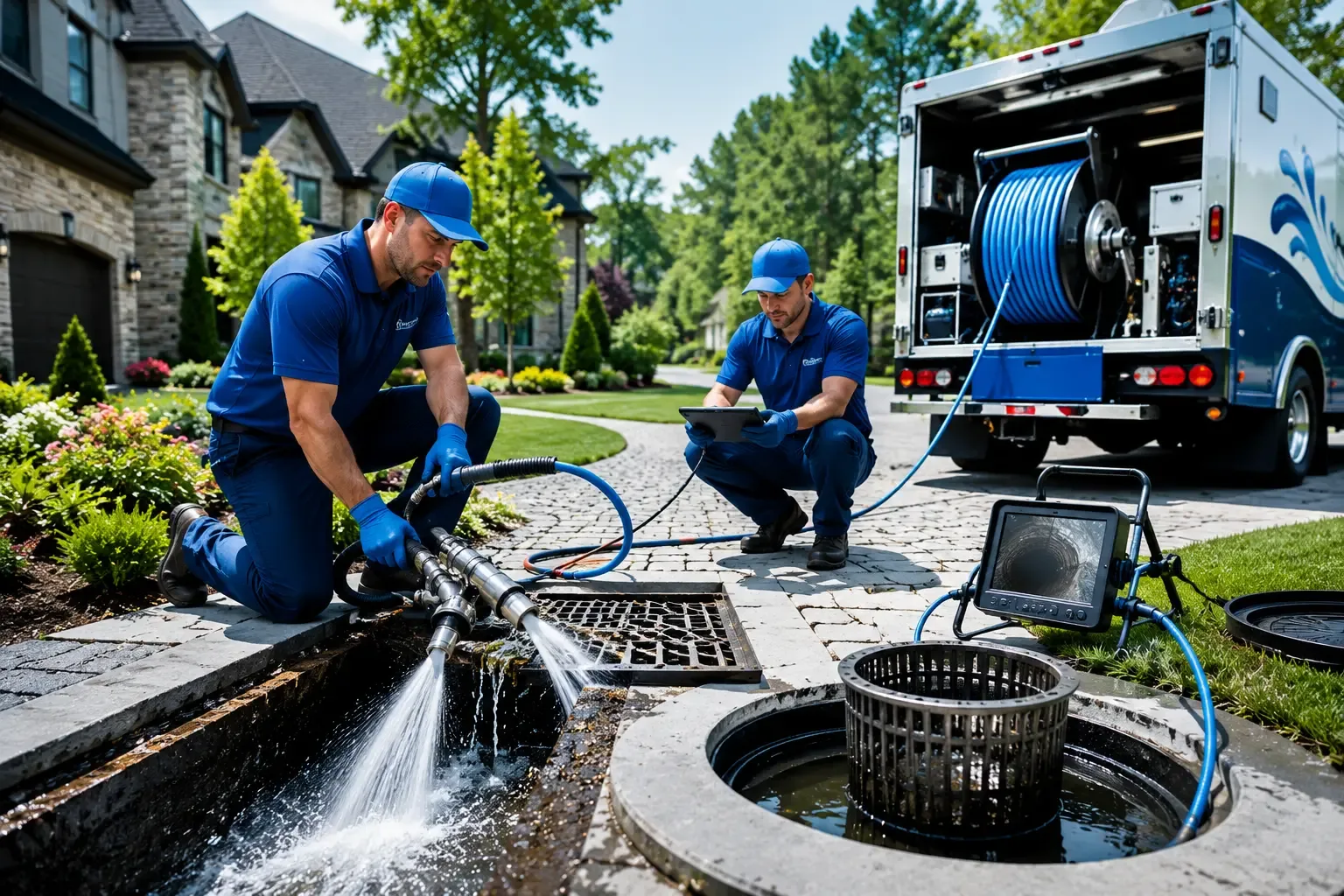 Local outdoor drain cleaning professionals in Hesperia, MI