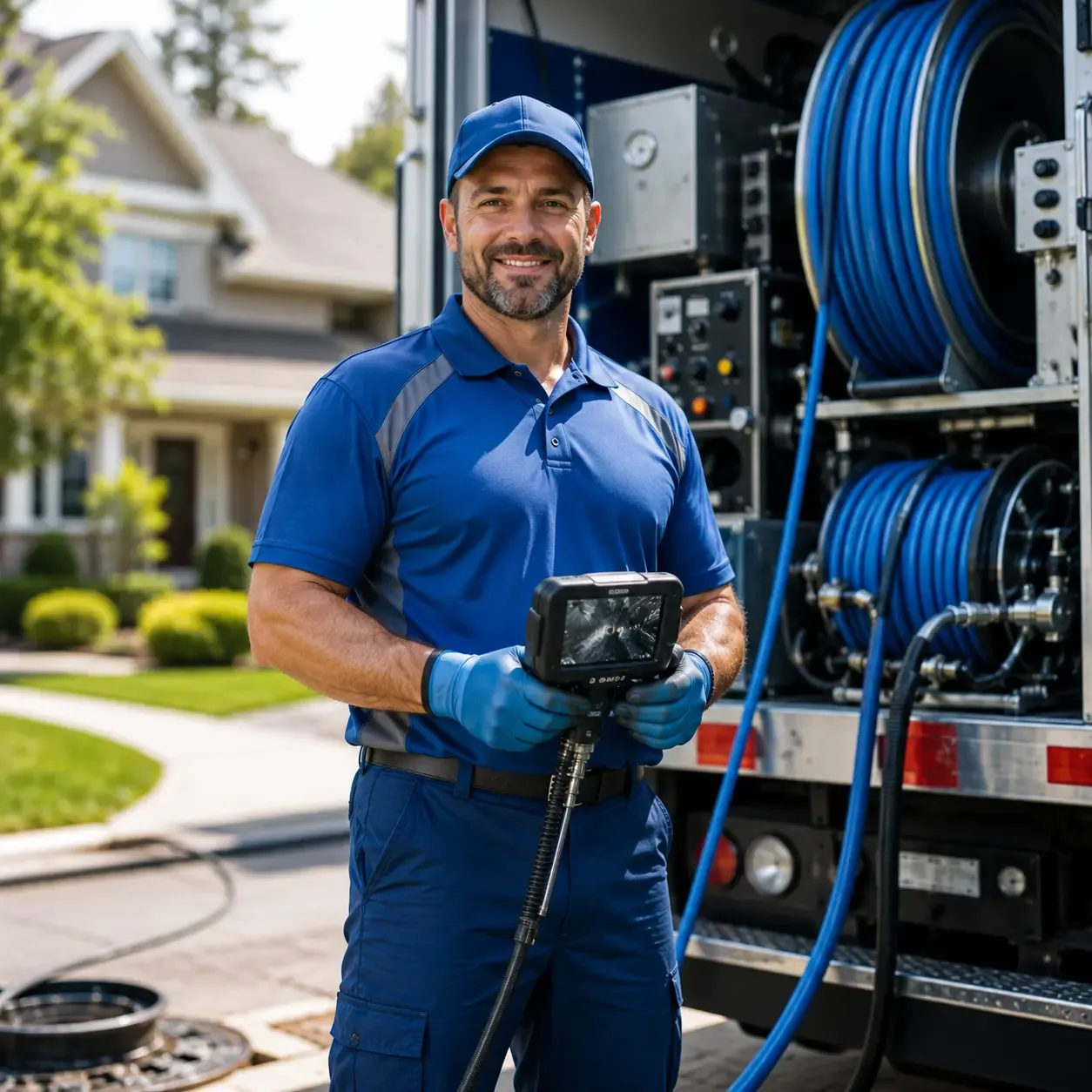 Local outdoor drain cleaning specialists in Hesperia, MI